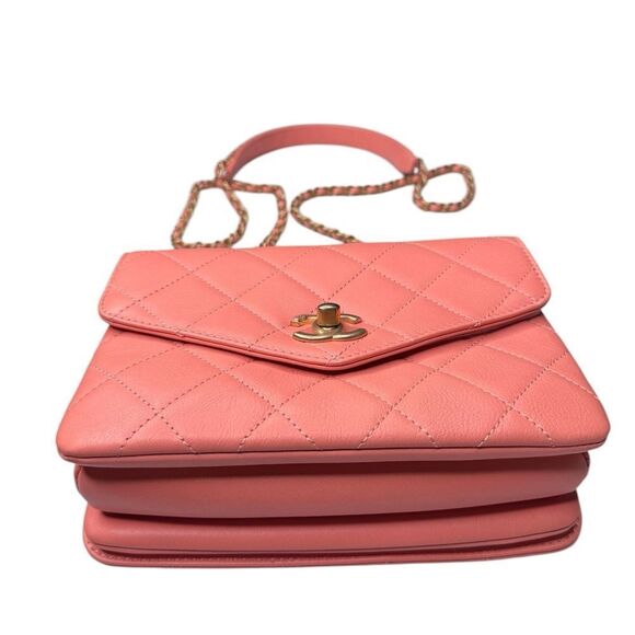 Chanel Small Metal Top Handle Flap Bag - Picture 10 of 16